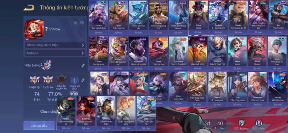 ACC SẲN RANK SẲN TƯỚNG GIÁ RẺ 7