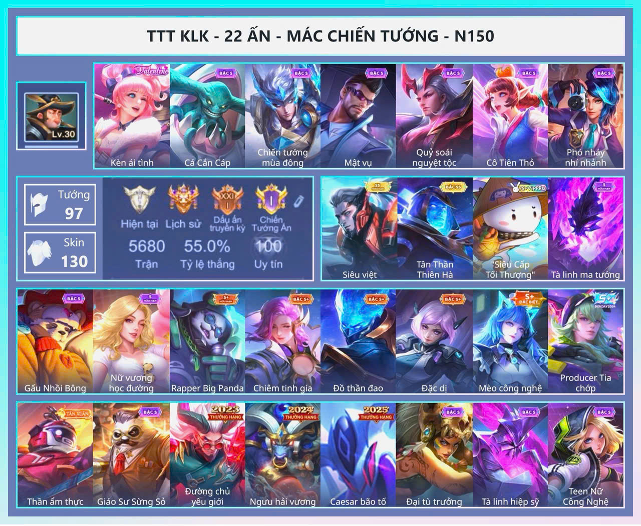 ACC SẲN RANK SẲN TƯỚNG GIÁ RẺ 11