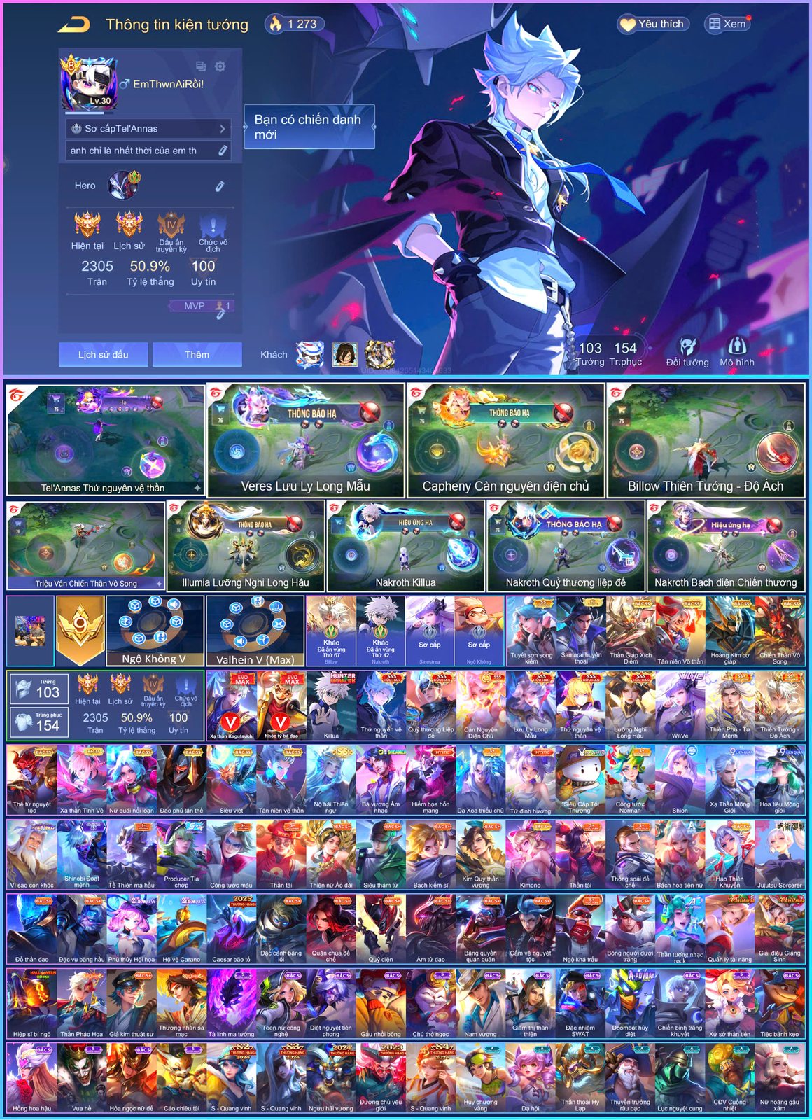 ACC 9 TRIỆU – NGỘ KHÔNG V, VALHEIN V MAX
